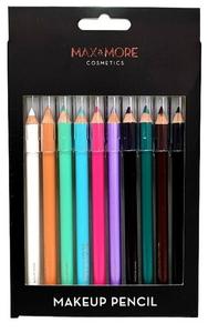 Карандаши для макияжа, 10 цветов Max & More