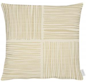 Чехол на подушку стиль лофт 49/49 см Ambiente, светло-коричневый/бежевый