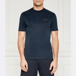 Футболка стандартного кроя Ea7, синий