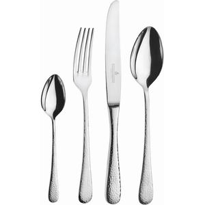 Набор столовых приборов MIA с текстурой молотка, в подарочной коробке Picard & Wielpütz Solingen, серебристый