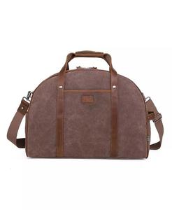 Дорожная сумка из вощеного холста Stone Creek TSD BRAND, коричневый