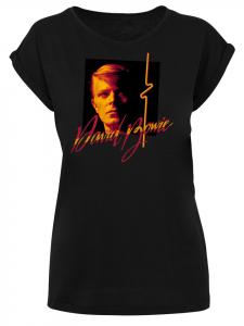Футболка F4NT4STIC T-Shirt David Bowie Photo Angle 90s', черный