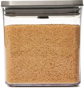 Банка для хранения OXO Good Grips, (1 шт.), SQUARE K- 2,6 л 16х17х16 см, цвет transparent