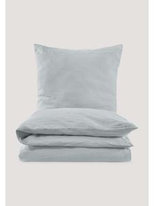 Hessnatur Комплект постельного белья Hessnatur из льна светло-серого цвета