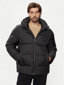 Пуховик стандартного кроя Calvin Klein, черный