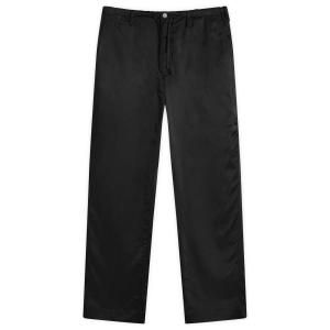 Брюки из вискозного хлопка Dries Van Noten, черный