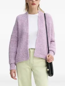 Фактурный кардиган в рубчик American Vintage, фиолетовый