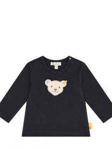 Футболка жесткая классика Steiff, черный