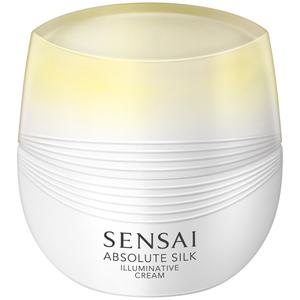 Крем для лица absolute silk illuminative cream Sensai, объем 40 мл