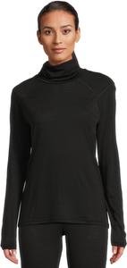 Женская кофта Durawool с высоким воротом и длинным рукавом Helly Hansen, Black