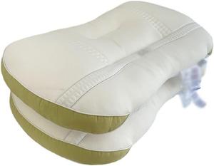 PNAWLLCF Подушка для шеи с капоковым наполнителем и латексом из семян кассии