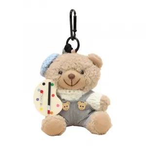 Милый плюшевый кулон медвежонок-художник высота 11см Whoops