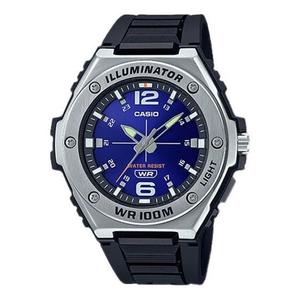 Часы CASIO Men' s STADARD Quartz Black- Sports Mens Blue Analog, синий