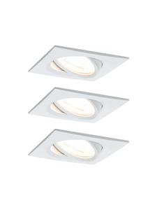 Встраиваемый светодиодный светильник Nova, базовый комплект, поворотный Paulmann