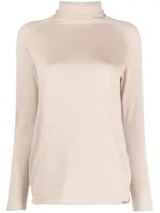 Джемпер из смесового кашемира Kiton, коричневый