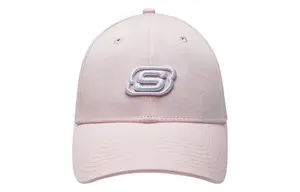Бейсболка унисекс светло-розовая Skechers