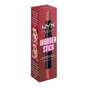 Двусторонний карандаш для румян Wonder Stick NYX Professional Makeup, цвет coral deep peach, 2 x 4 гр
