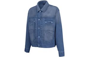 LiNing Джинсовая куртка унисекс синяя, Blue