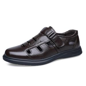 Туфли мужские Men"s Casual Men Low-Top Captain Illy, черный