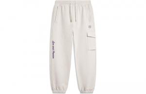 Li-Ning Basketball Collection вязаные спортивные штаны мужские Heather Gray Tile Gray