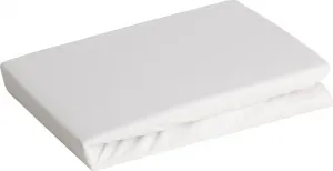 Простыня джерси на резинке D91 140х200 см, высота 30 см Кремовая Eurofirany