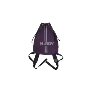 Nerdy Тканевая ведерка сумка рюкзак унисекс черный белый фиолетовый, Purple