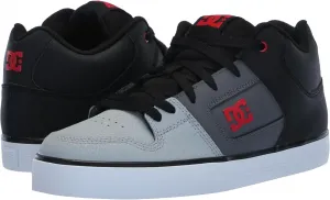 Мужские кроссовки DC Shoes Pure Mid для повседневного ношения и скейтбординга, черный/серый