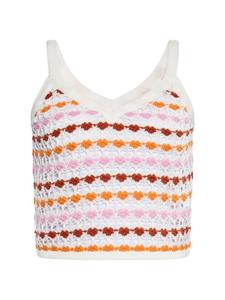 Топ ebeeza Strick, цвет orange mehrfarbig