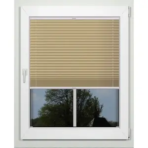 Жалюзи simple с защитой от света, крепление с помощью сверления, по индивидуальным размерам Indeko, Lattemacciato + weiß