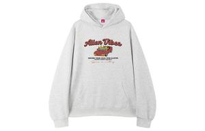 Толстовка Unisex Hooded Thickened Heavyweight Disney, heather серый fleece-lined
