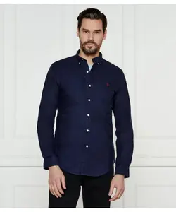 Рубашка Slim fit Polo Ralph Lauren, синий
