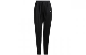 Трикотажные спортивные штаны женские черные Adidas