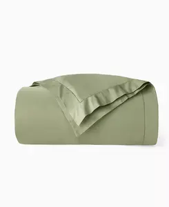 Пододеяльник из хлопка «Фиона», двойной Sferra, willow