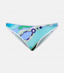 Бикини с принтом орхидеи Pucci, Verde/Lilla