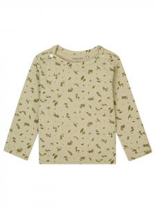 Noppies Футболка с длинными рукавами "Guia" зеленого цвета