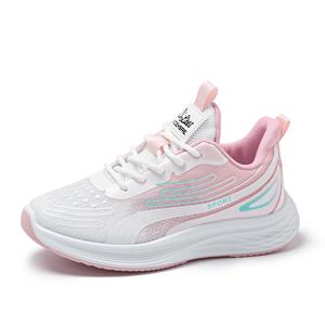 TONYBEAR Женские беговые кроссовки низкие фиолетово-сине-белые розово-белые, цвет White Pink
