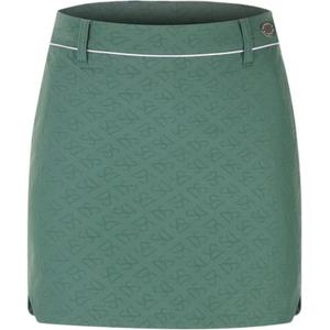 Коллекция Field Collection SS24 повседневные короткие юбки Women's DESCENTE, зеленый