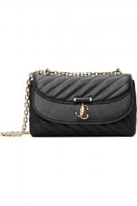 Jimmy Choo Черная изогнутая сумка-кошелек