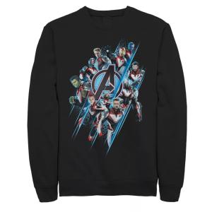 Мужская футболка с плакатом «Мстители Marvel: Финал» в костюме команды, групповой снимок