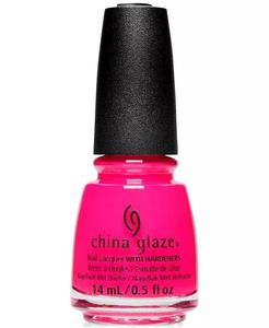 Лак для ногтей с отвердителями China Glaze, цвет Rose Among Thorns