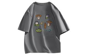 Футболка унисекс по мотивам мультфильма «История игрушек» Disney, темный серый