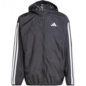 Ветровка Essentials 3 Stripes Adidas, черно-белый
