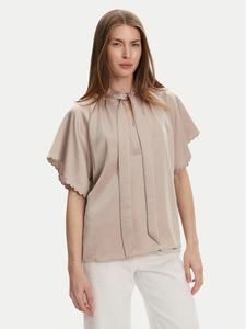 Блузка regular fit Beckia Wendi BBW4439 Bruuns Bazaar, бежевый