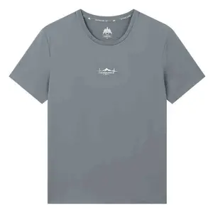 361° Футболка мужская Iron Gray с круглым вырезом, тонкая, прямого кроя