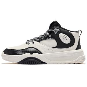 DynaSky 2.0 Нескользящие Легкие Высокие Кроссовки для Скейтбординга Мужские Микрокристаллический Белый Глубокий Черный Erke, Микрокристаллический Белый/Глубокий Черный