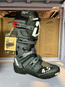 LEATT Внедорожные мотоциклетные ботинки track forest road 55 competition с регулируемой осью, мужские и женские, противоскользящие, waterproof, hydraori, размер 45