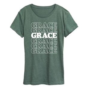Женская футболка Grace с многослойным рисунком Unbranded, зеленый