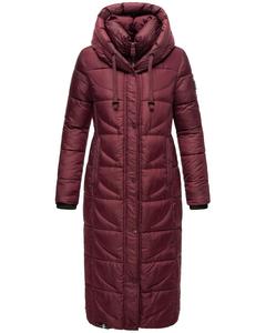 Зимнее пальто NAVAHOO Waffelchen, бордовый