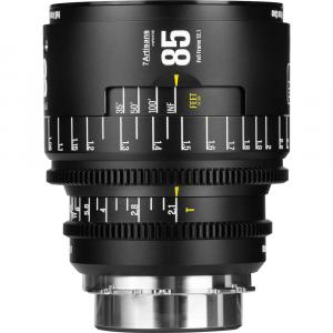 Кинообъектив 7Artisans INFINTE 85 мм T2.1 (Canon EF, черный)