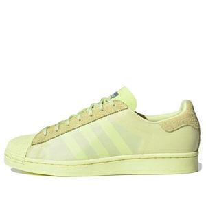 Кроссовки оригинальные superstar лимонно- Adidas, желтый